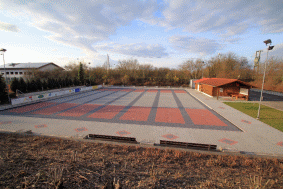 Stockschützenplatz bei Tag