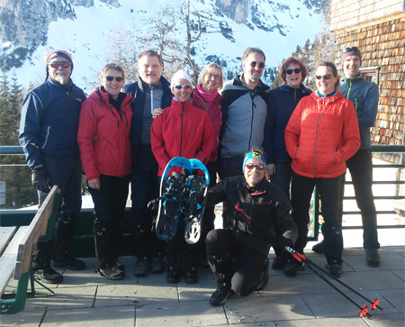 Schneeschuhwandern beim SV Untermeitingen